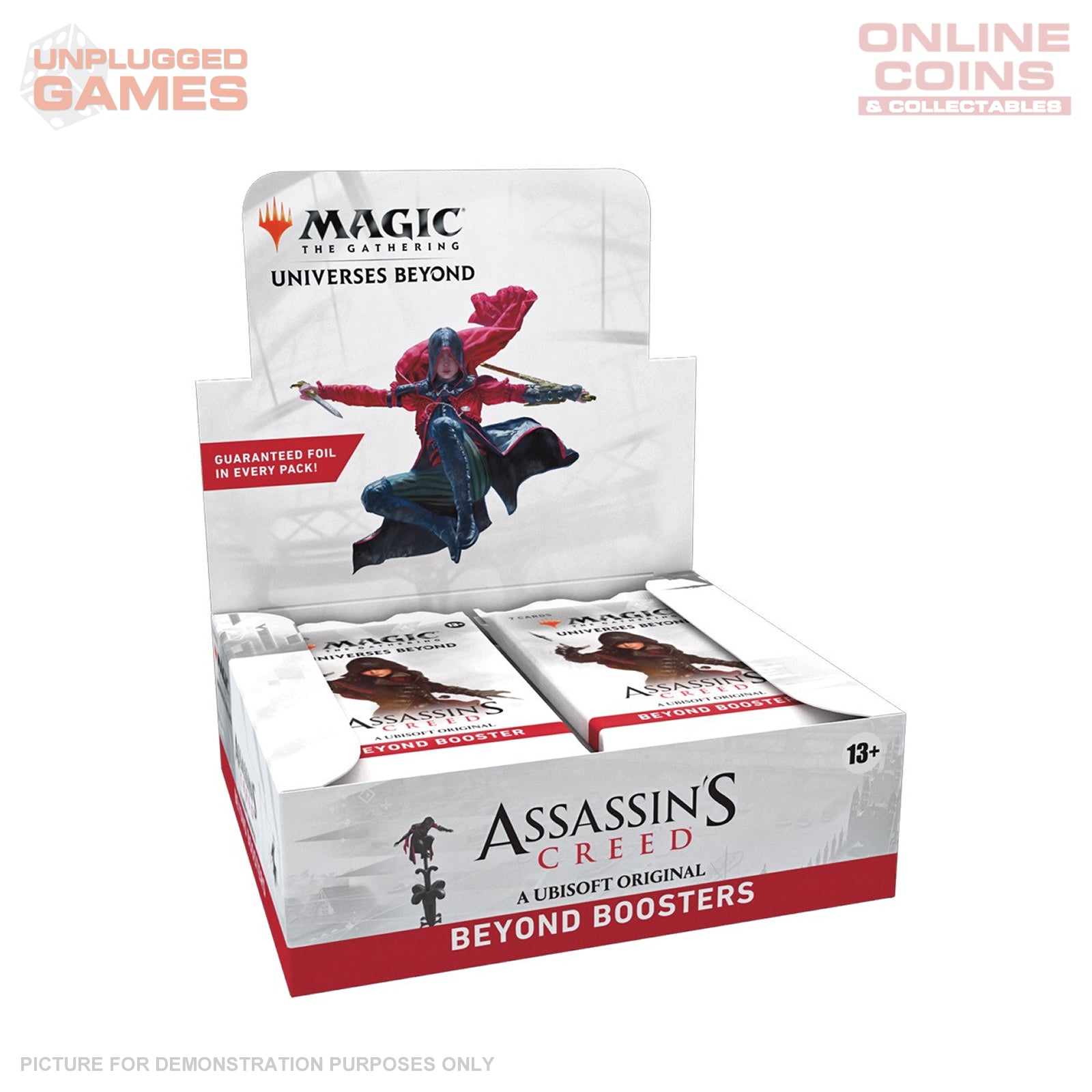 Magic the Gathering Assassins Creed Beyond Boosters (24 Boosters Per Display)
